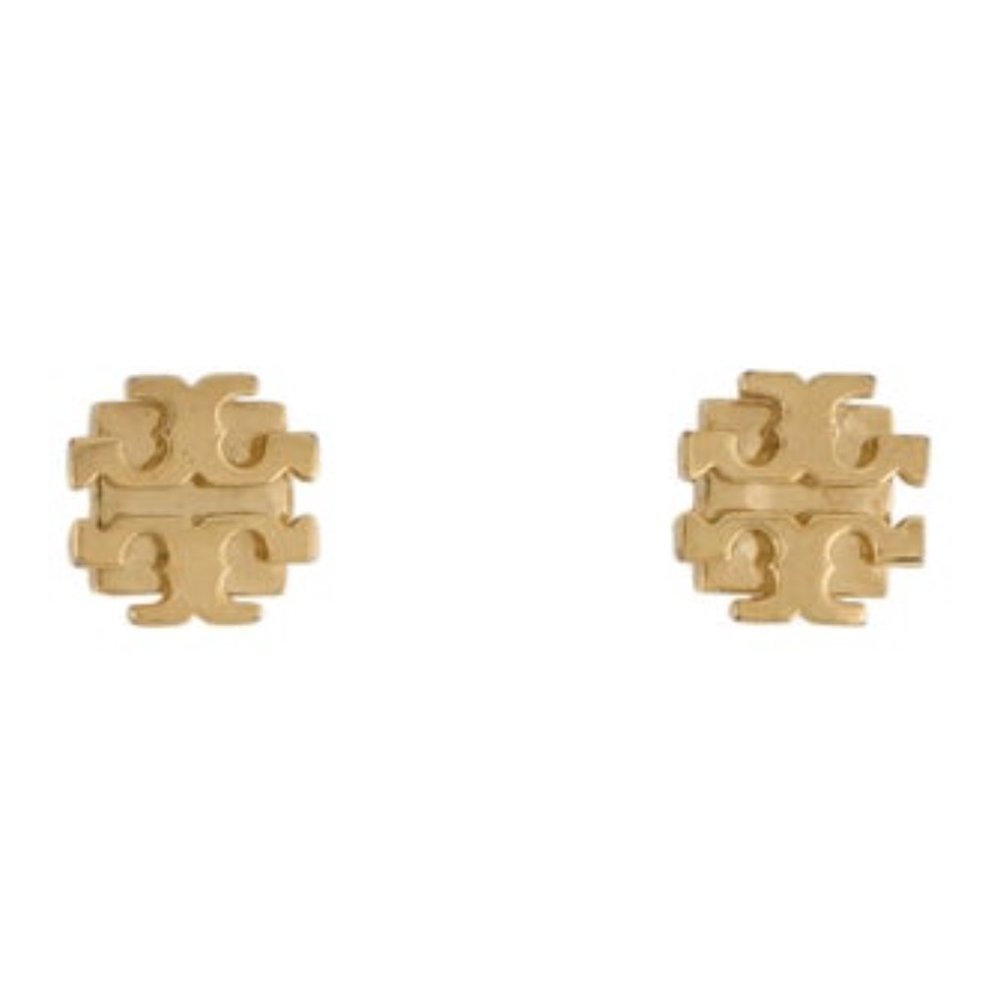 Tory Burch TT Logo Stud Earrings